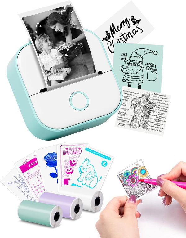PocketPrint Mini Sticker Studio Printer