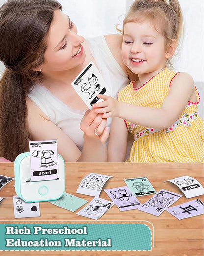 Bærbar mini Bluetooth-skriver – uten blekk